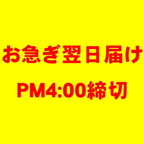 お急ぎ翌日届け PM4:00締切