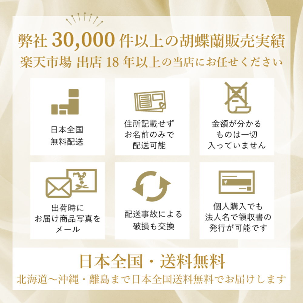 30,000件以上の販売実績、楽天市場 出店20年以上の実績